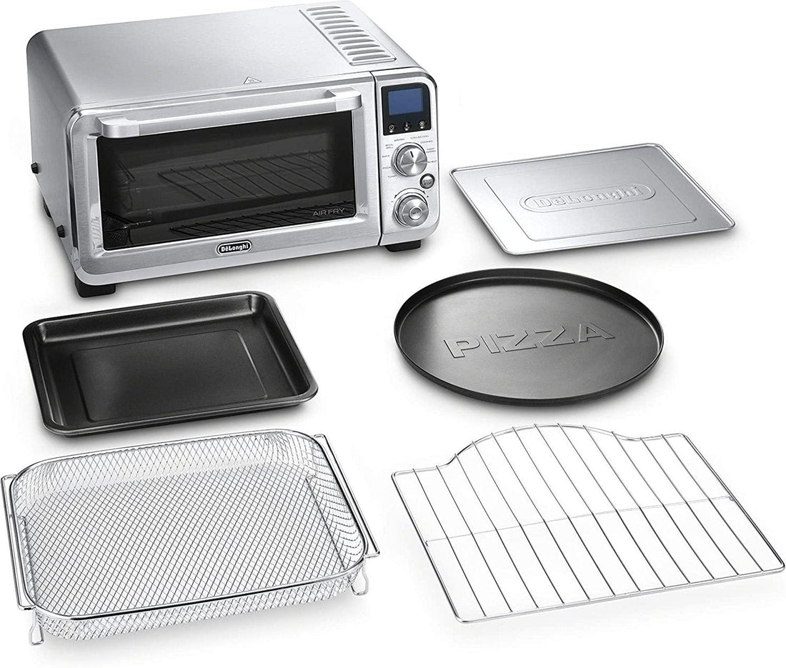 DeLonghi - Livenza 9-in-1 Digital Air Fry Convection Toaster Oven - EO141164M