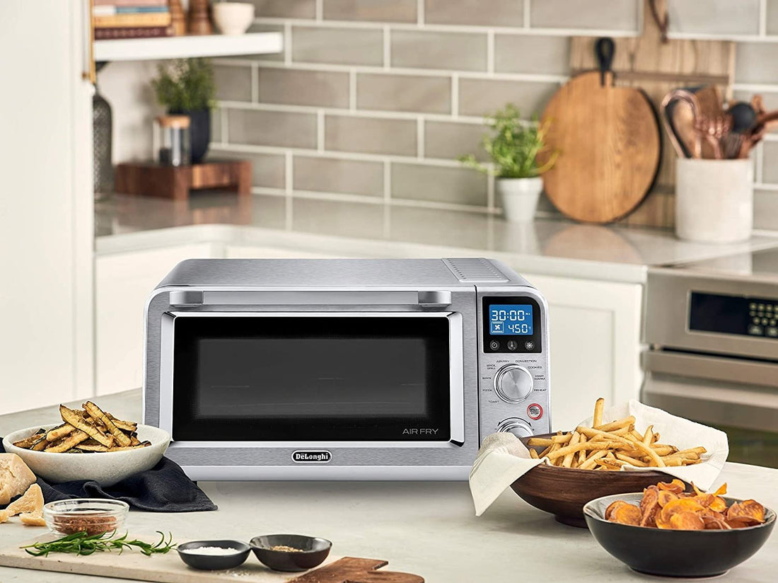 DeLonghi - Livenza 9-in-1 Digital Air Fry Convection Toaster Oven - EO141164M