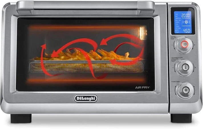 DeLonghi - Livenza 9-in-1 Digital Air Fry Convection Toaster Oven - EO241264M