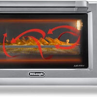 DeLonghi - Livenza 9-in-1 Digital Air Fry Convection Toaster Oven - EO241264M - DISCONTINUED