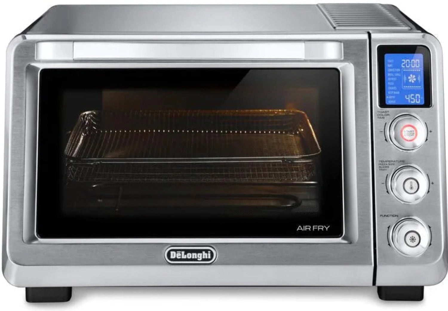 DeLonghi - Livenza 9-in-1 Digital Air Fry Convection Toaster Oven - EO241264M