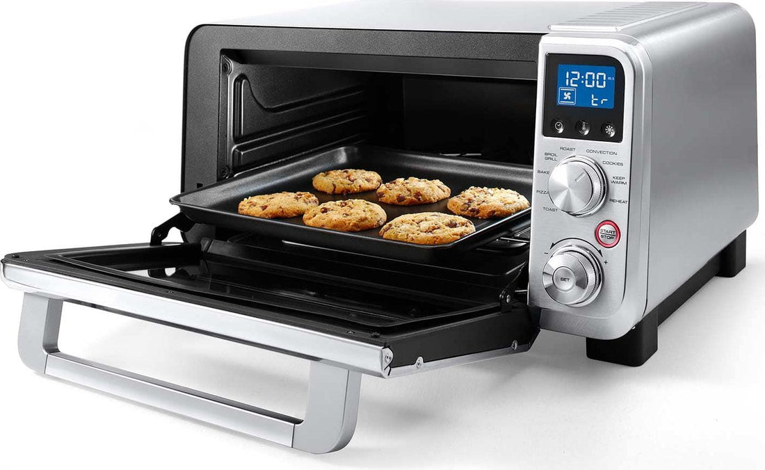 DeLonghi - Livenza Digital Compact Convection Oven 0.5 Cu. Ft. - EO141150M