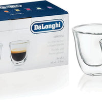 DeLonghi - Pack of 2 Espresso Glasses - DLSC310