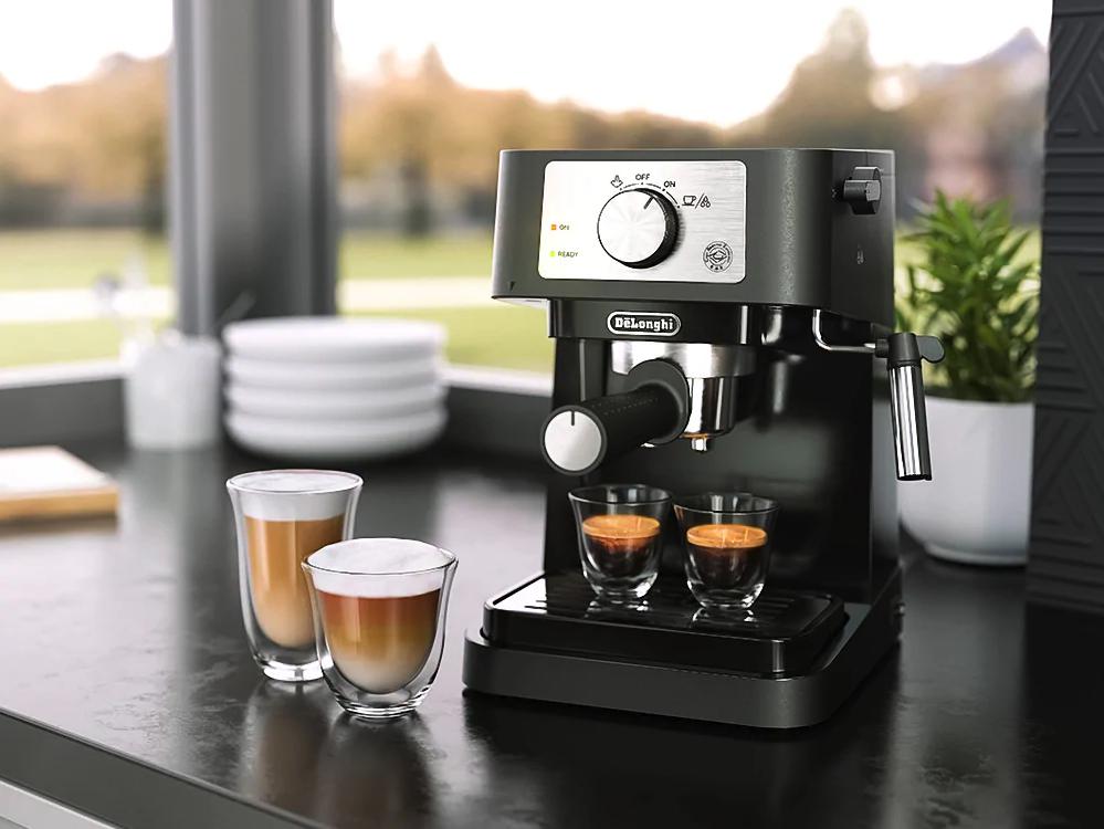DeLonghi - Stilosa Manual Espresso Machine - EC260BK