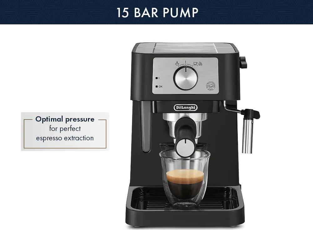 DeLonghi - Stilosa Manual Espresso Machine - EC260BK