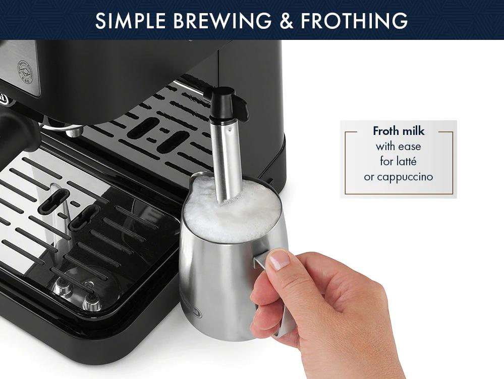 DeLonghi - Stilosa Manual Espresso Machine - EC260BK