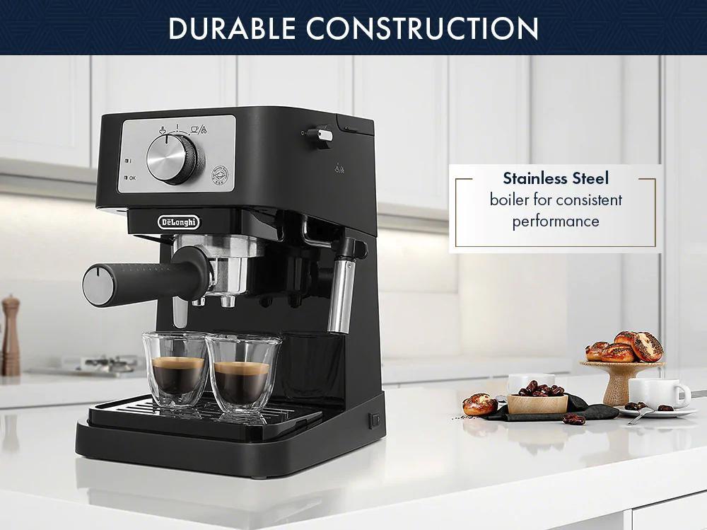 DeLonghi - Stilosa Manual Espresso Machine - EC260BK