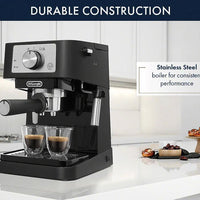 DeLonghi - Stilosa Manual Espresso Machine - EC260BK
