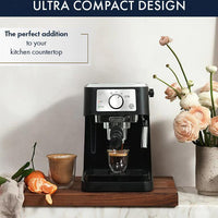 DeLonghi - Stilosa Manual Espresso Machine - EC260BK