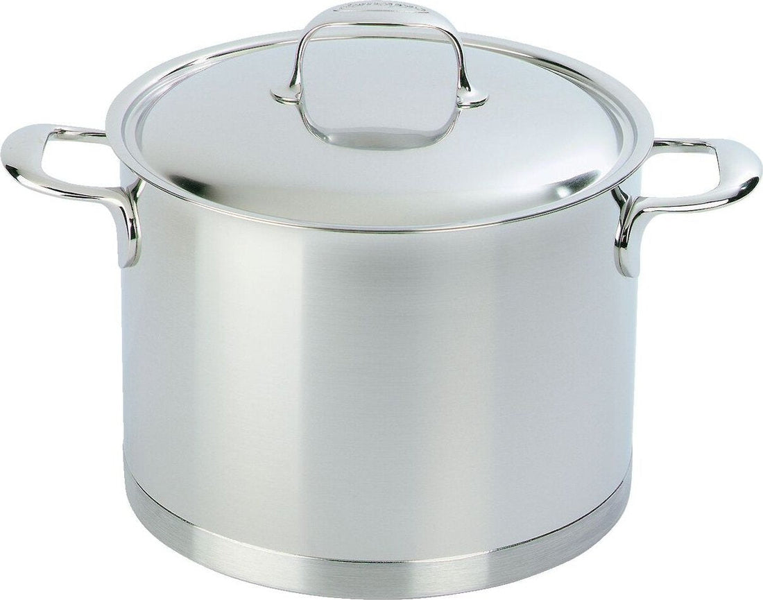Demeyere - Atlantis 8.5 QT Stock Pot with Lid 8L - 40850-143