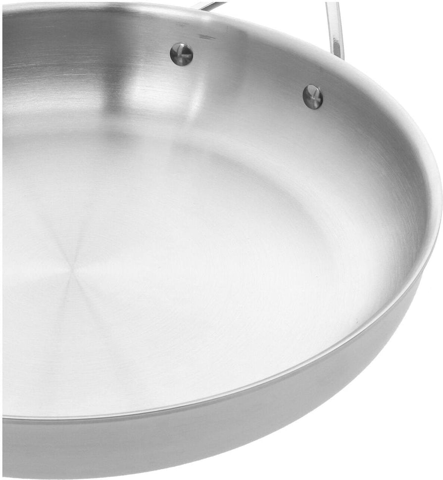 Demeyere - Essential5 12.5" Stainless Steel Fry Pan with Lid 32cm - 40851-257