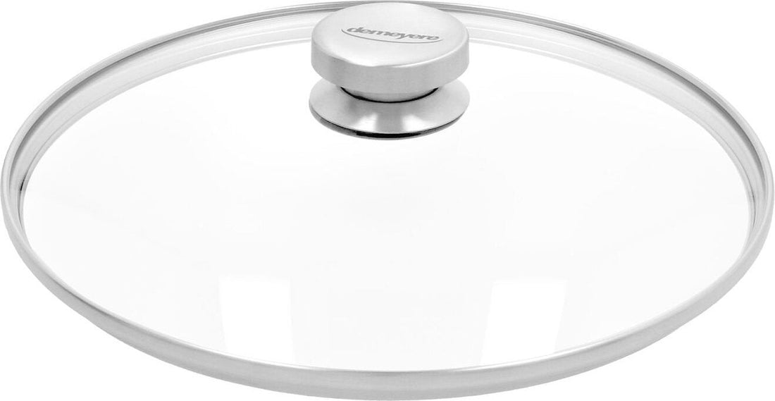 Demeyere - Essential5 12.5" Stainless Steel Fry Pan with Lid 32cm - 40851-257
