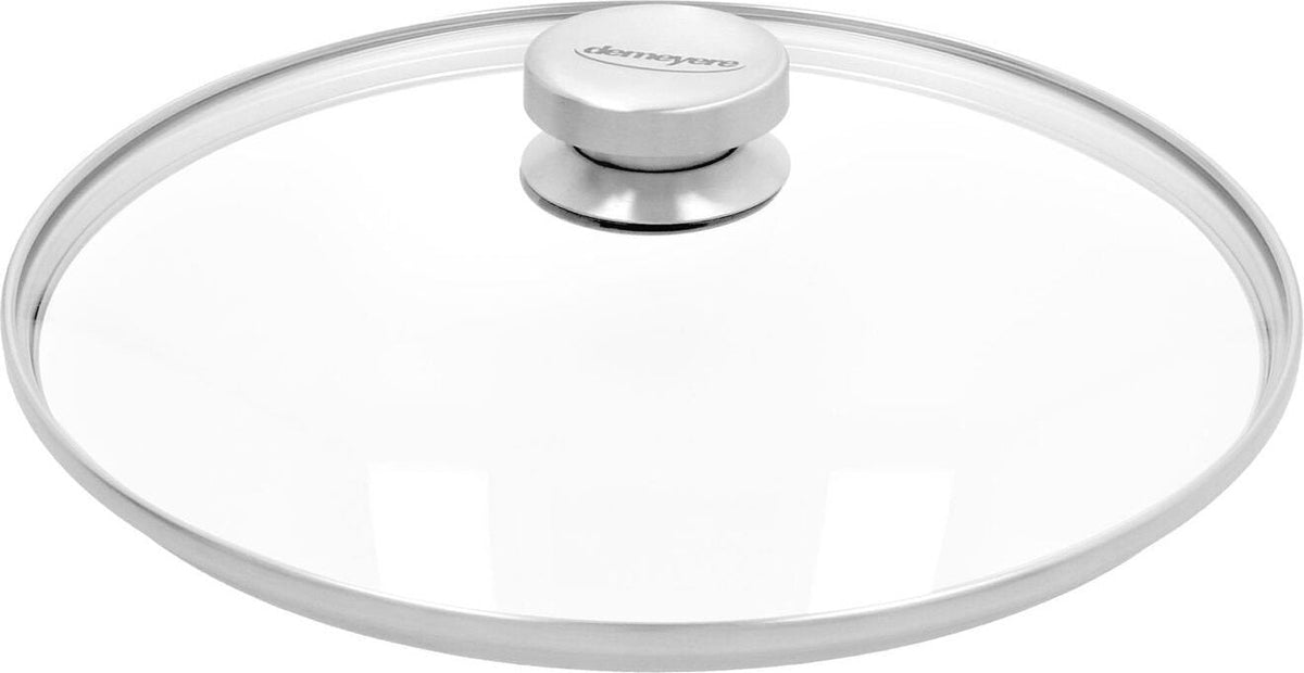Demeyere - Essential5 12.5" Stainless Steel Fry Pan with Lid 32cm - 40851-257