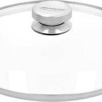 Demeyere - Essential5 12.5" Stainless Steel Fry Pan with Lid 32cm - 40851-257