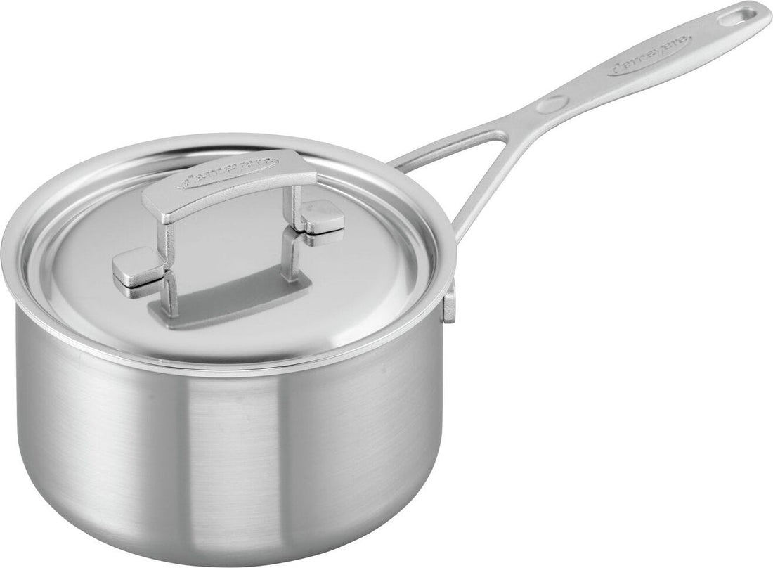 Demeyere - Industry 1.6 QT Sauce Pan with Lid 1.5L - 40850-675