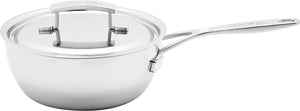 Demeyere - Industry 2 QT Conical Sauce Pan with Lid 1.9L - 40850-679