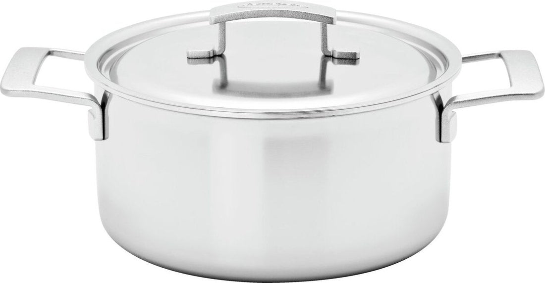 Demeyere - Industry 5.5 QT Stew Pot with Lid 5.2L - 40850-669