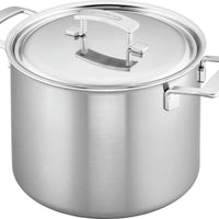 Demeyere - Industry 8.5 QT Stock Pot with Lid 8L - 40850-670