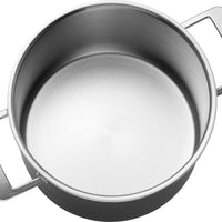 Demeyere - Industry 8.5 QT Stock Pot with Lid 8L - 40850-670