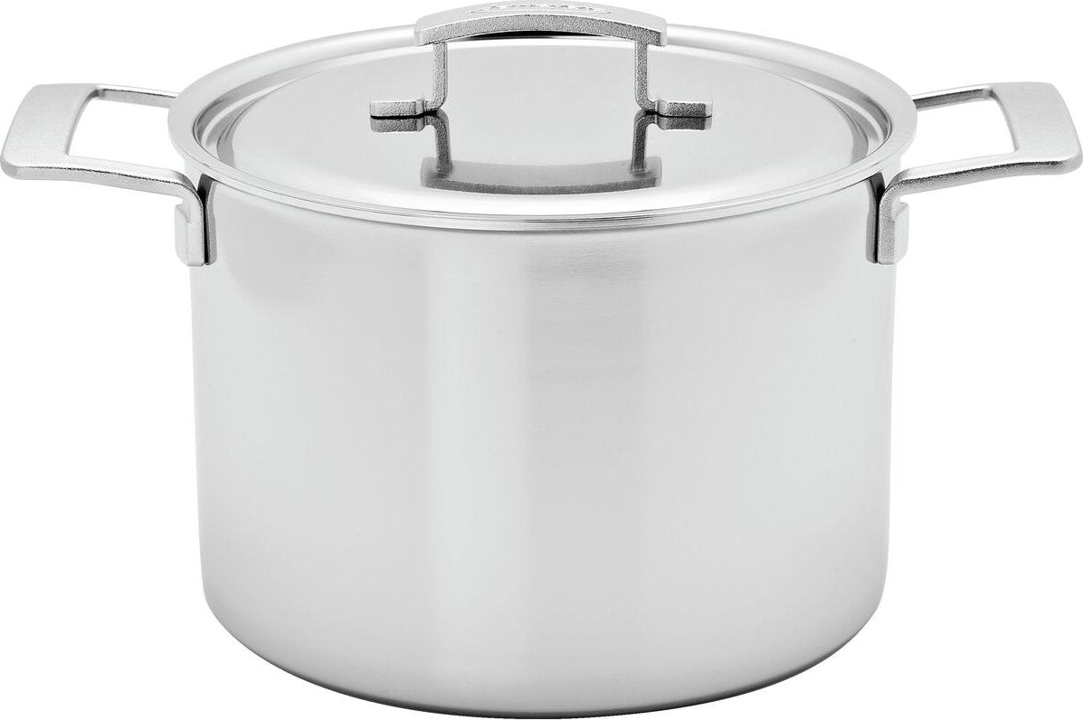Demeyere - Industry 8.5 QT Stock Pot with Lid 8L - 40850-670