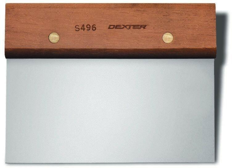 Dexter-Russell - 6" x 3" Traditional Dough Cutter/Scraper - S496