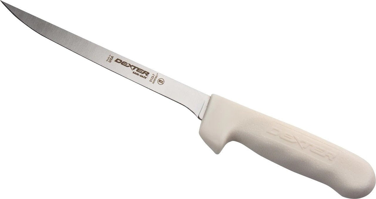 Dexter-Russell - 7" Sani-Safe Narrow Fillet Knife with Sheath - S133-7WS1-CP