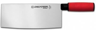 Dexter-Russell - 8" x 3.25" SofGrip Chinese Chef's Knife with Red Handle - SG5888R-PCP