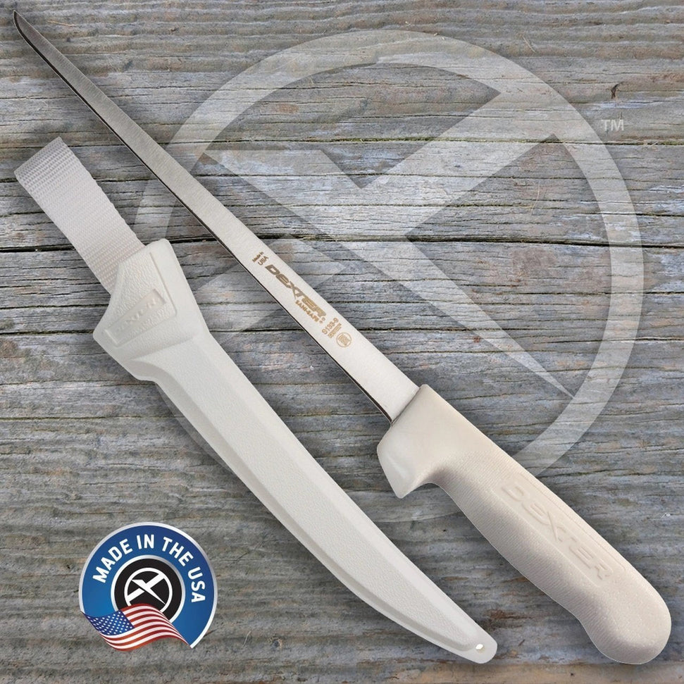 Dexter-Russell - 9" Sani-Safe Narrow Fillet Knife with Sheath - S133-9WS1-CP