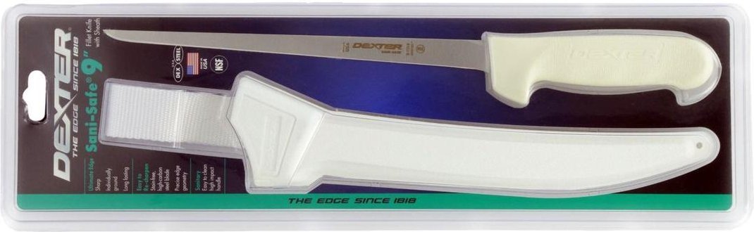 Dexter-Russell - 9" Sani-Safe Narrow Fillet Knife with Sheath - S133-9WS1-CP