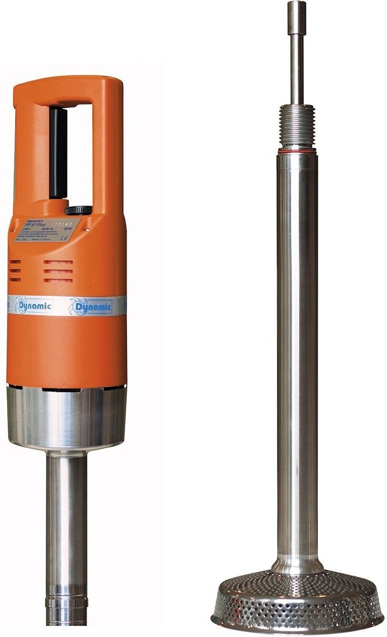 Dynamic - 23" Shaft Various Speed Detachable Specialty Ricer/Food Mill Mixer with Blade, 115V - PP002.1