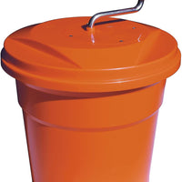 Dynamic - 2.5 Gallon Capacity Orange Manual Salad Spinner - E001