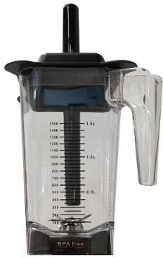 Dynamic - BlendPro 1T 50 Oz Commercial Performance Food Blender with Four Speed Controls, 115V - BL001.1.T