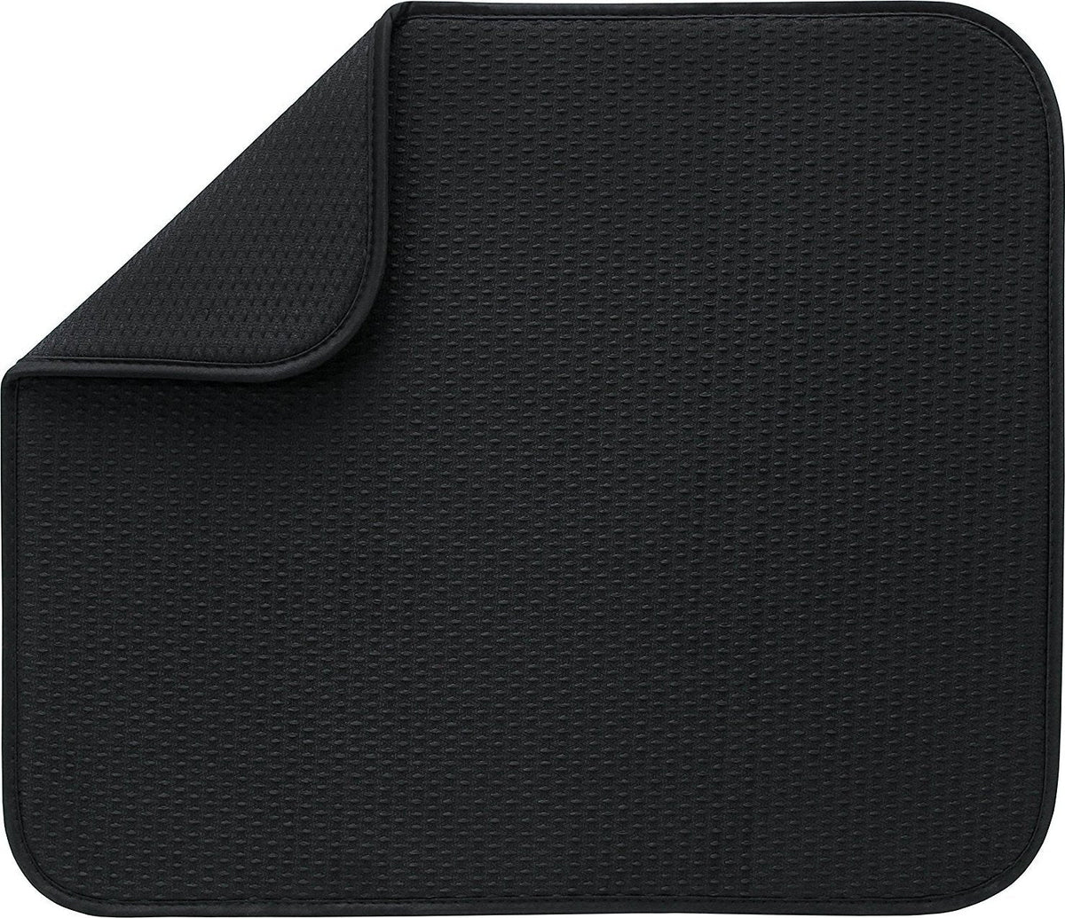 Envision Home - Black Dish Drying Mat - 41369