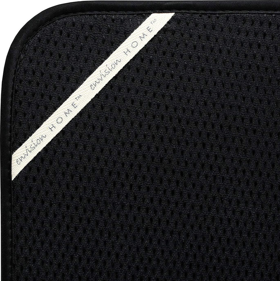 Envision Home - Black Dish Drying Mat - 41369