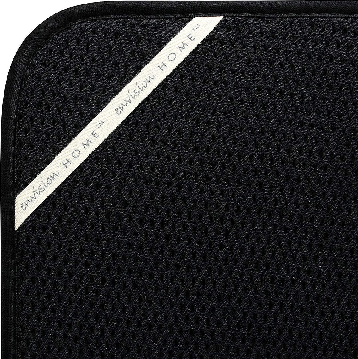 Envision Home - Black Dish Drying Mat - 41369
