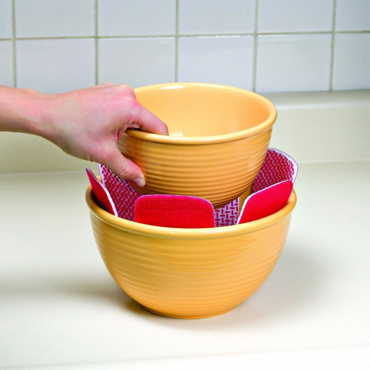 Envision Home - Red Cookware Guards (3pk) - 41370