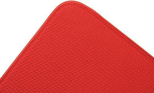 Envision Home - Red Dish Drying Mat - 41368