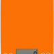 Escali - Arti Glass Kitchen Scale Orange Sol - 157OS