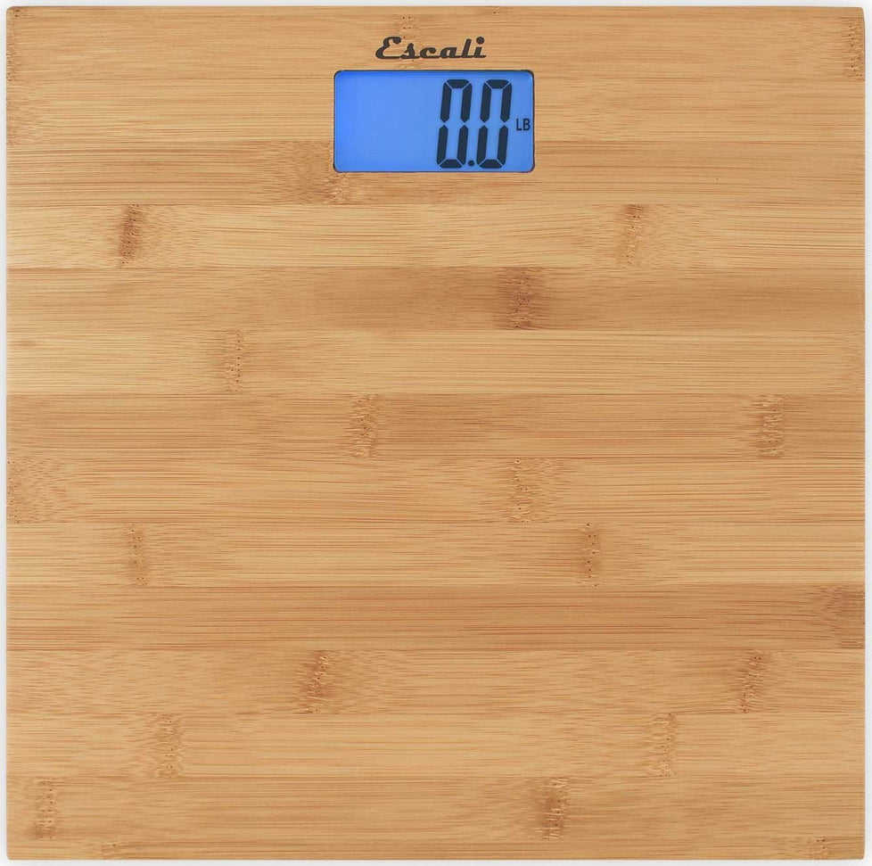 Escali - Bamboo Bath Scale - ECO200