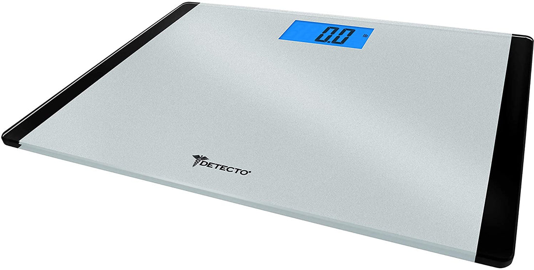 Escali - Detecto Wide Body Platform Glass Digital Scale - D119