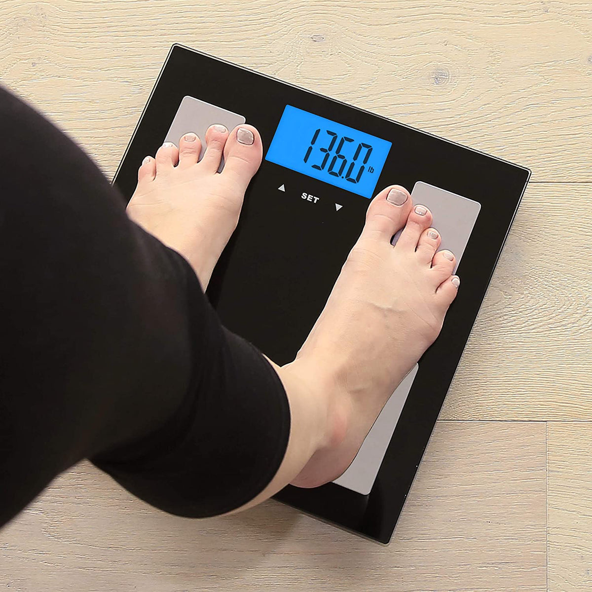 Escali - Goal Tracking Body Composition Scale - USHM180G-2