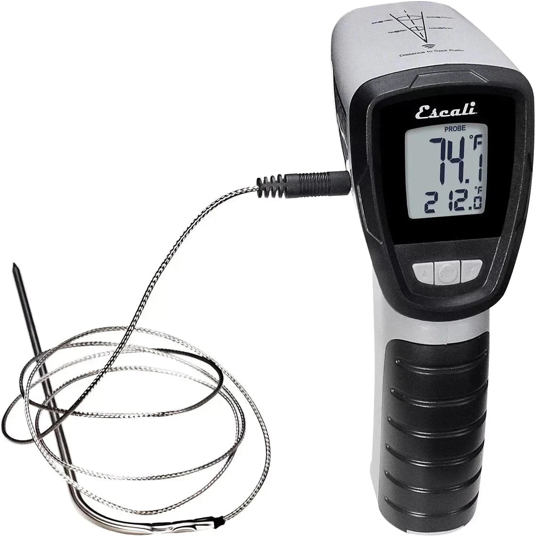 Escali - Infrared Surface & Probe Thermometer - DH8