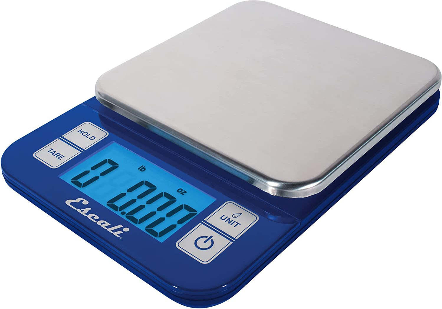 Escali - Nutro Digital Food Scale Blue - SQ157U