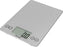 Escali - Shiny Silver Arti Glass Kitchen Scale - 157SS