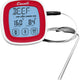 Escali - Touch Screen Thermometer & Timer Red - DHR2-R