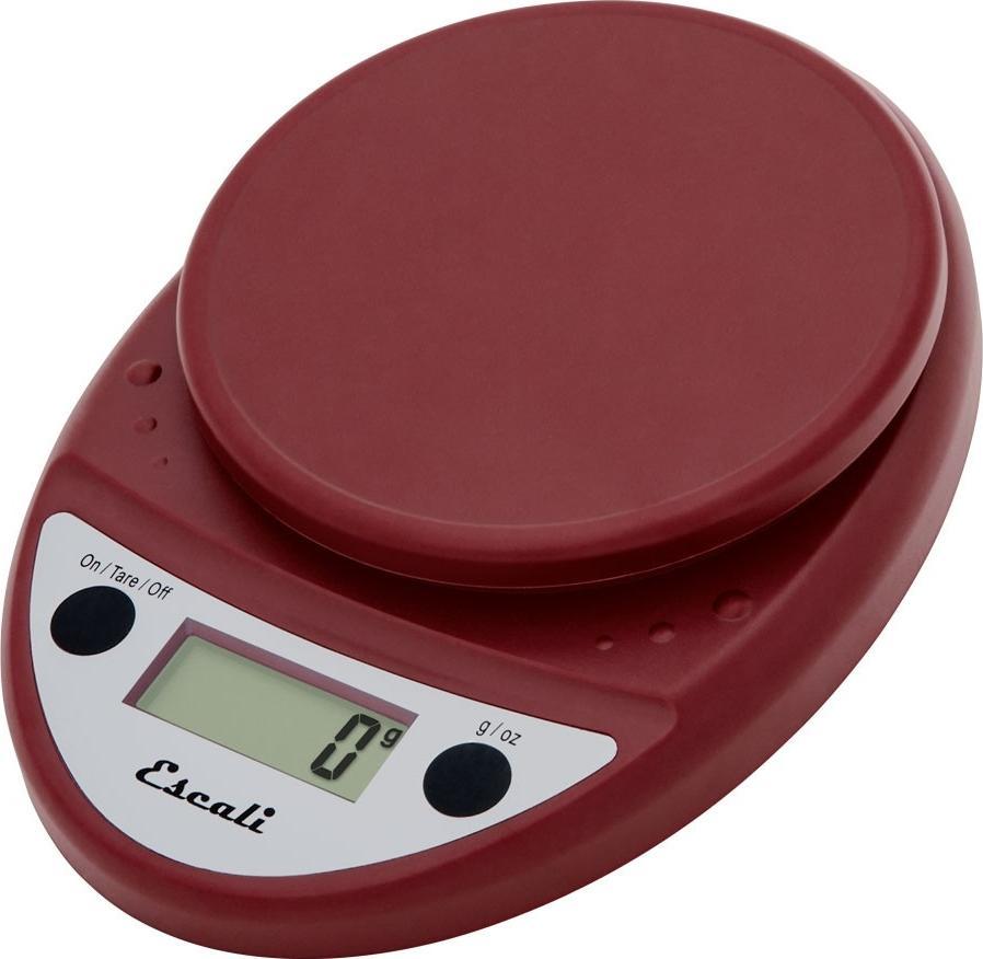 Escali - Warm Red Primo Digital Scale - P115WR