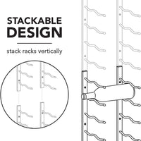 Final Touch - 18 Bottle Wine Rack Wall-Mounted - FTR018