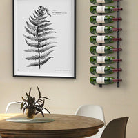 Final Touch - 18 Bottle Wine Rack Wall-Mounted - FTR018