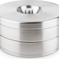 Final Touch - 2 Tier Cocktail Rimmer with Stainless Steel Lid - FTA7062