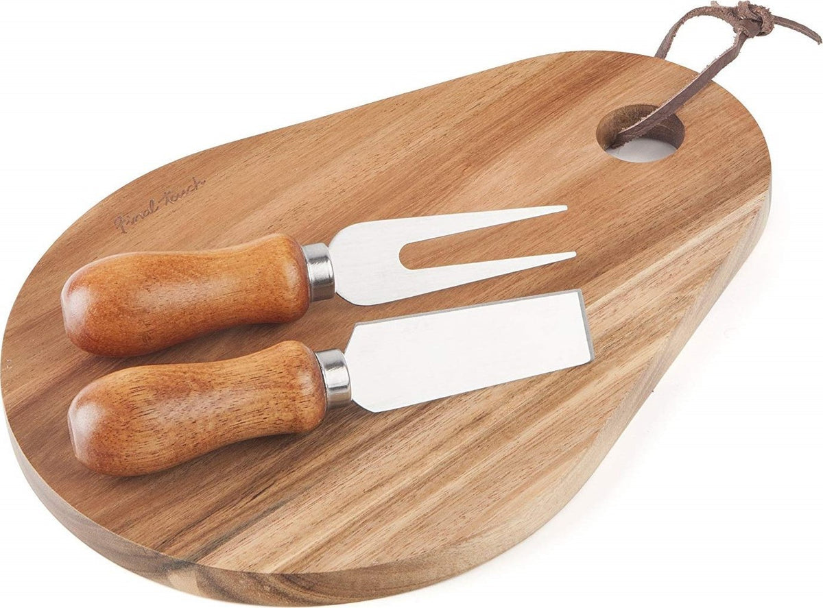 Final Touch - 3 Piece Cheese Board Set - FTA7081